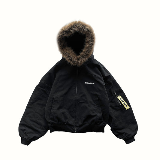 [CANVAS] Bomber Jacket Black