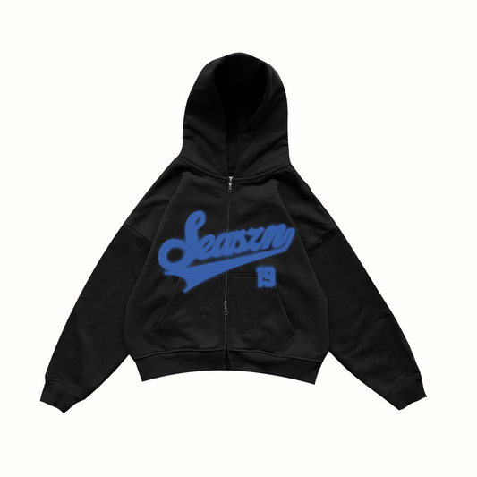 [VANDAL] Zipped Hoodie Blue