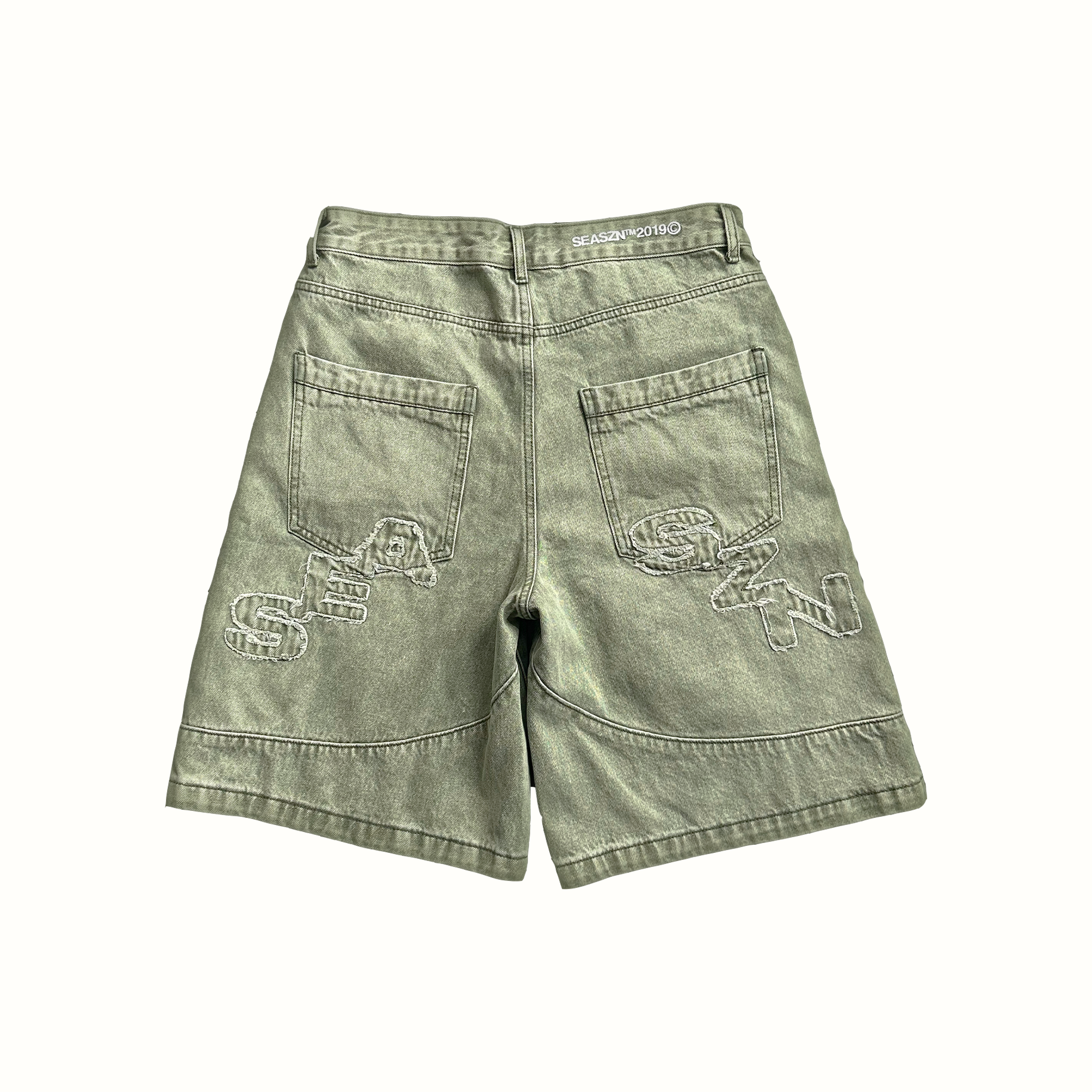 [DENIM] Shorts Sage Green