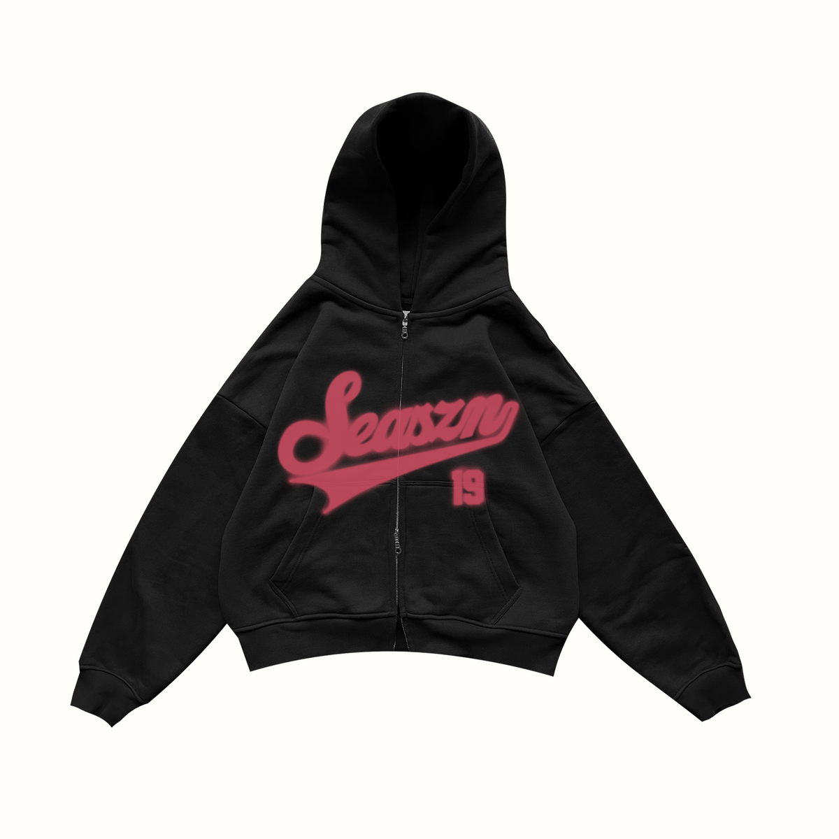 [VANDAL] Zipped Hoodie Pink