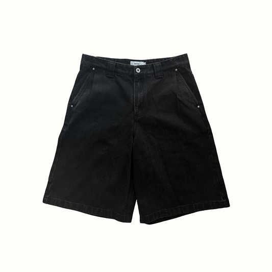 [DENIM] Shorts Washed Black