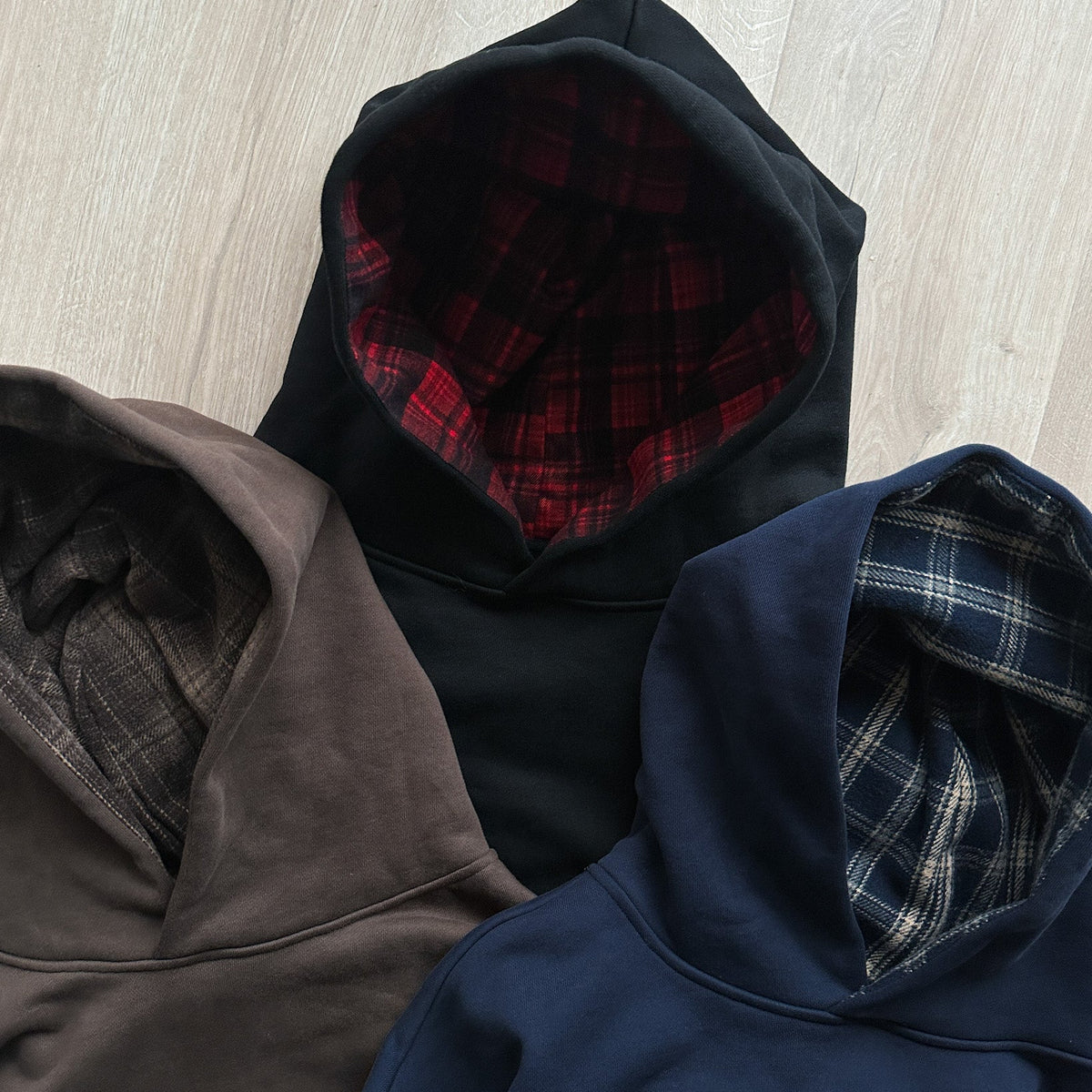 [FLANNEL] Hoodie Navy
