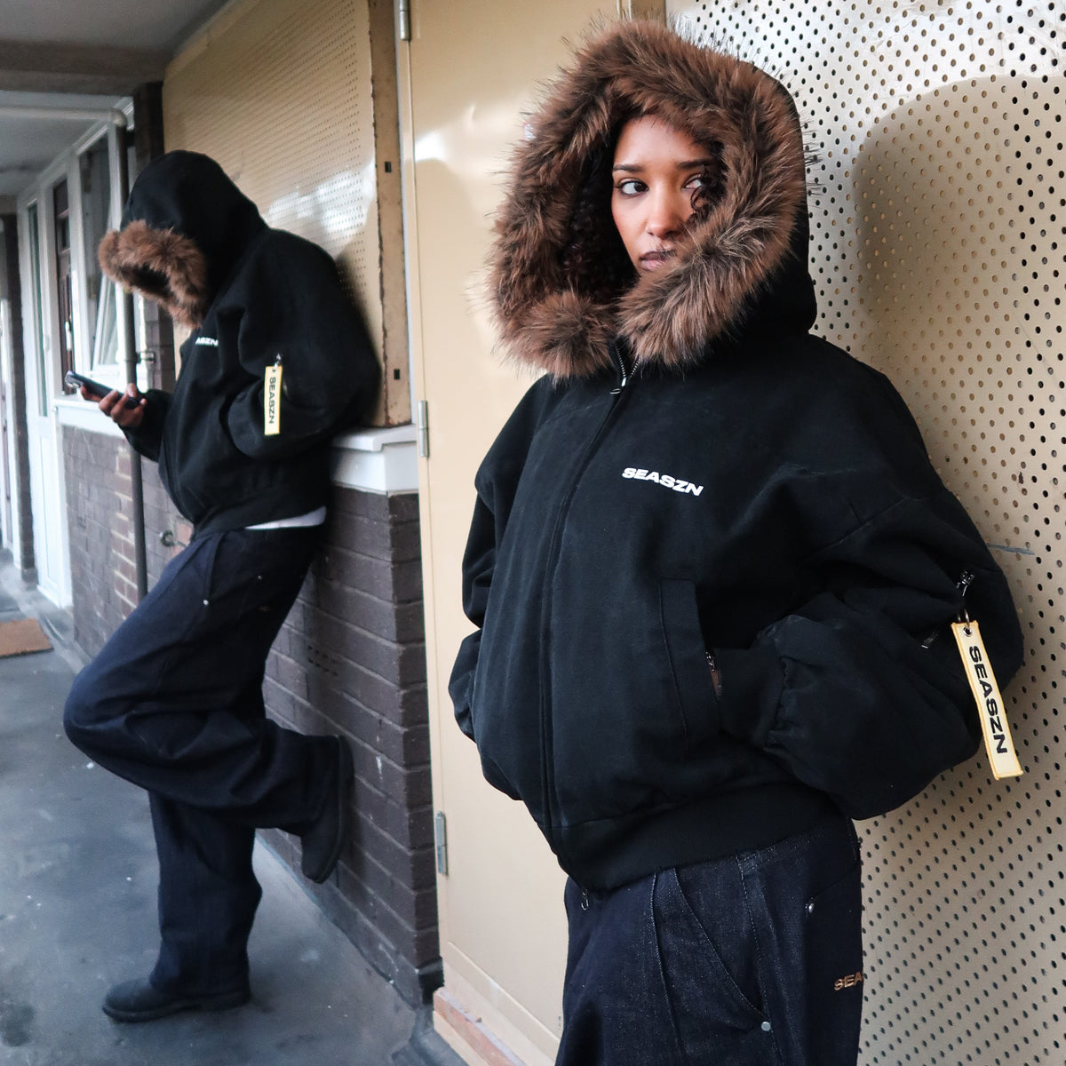 [CANVAS] Bomber Jacket Black