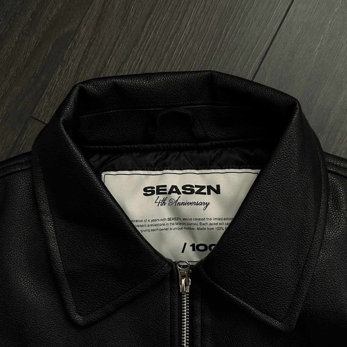[ANNIVERSARY] Leather Jacket - SMALL (SAMPLE SALE)